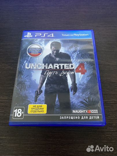 Игра для ps 4 uncharted