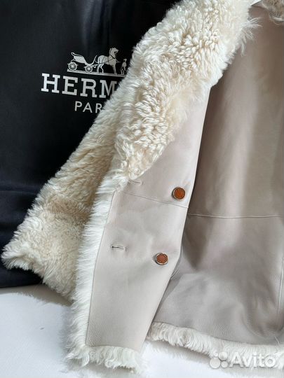 Дубленка двусторонняя Hermes