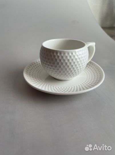 Фарфоровая кофейная пара