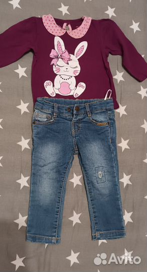 Вещи для девочки 74-80