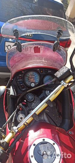 Kawasaki KLE500 с сигнализацией