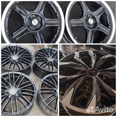 Диски литые б-у Oz R17 5x114.3 4шт подбор