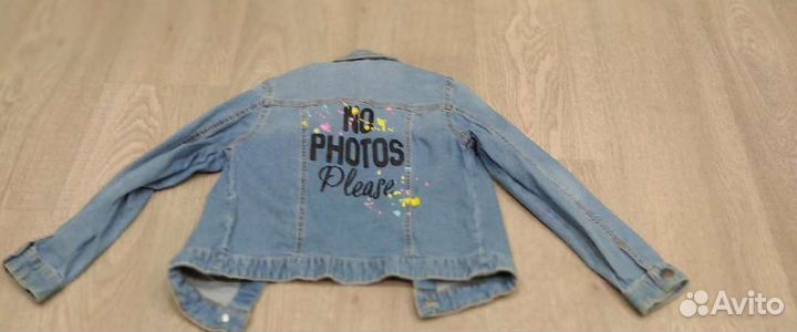 Джинсовая куртка 128