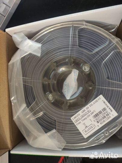 Пластик для 3D принтера esun ABS 3MM 1KG