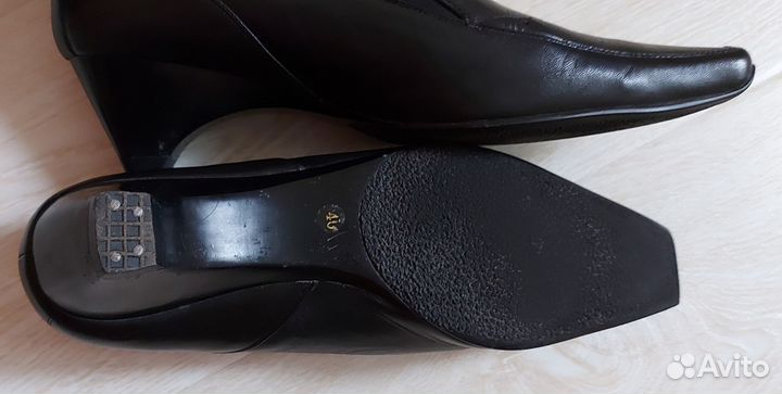 Туфли женские кожаные 40 размер
