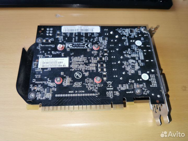 Видеокарта gtx 1050 ti 4gb, palit