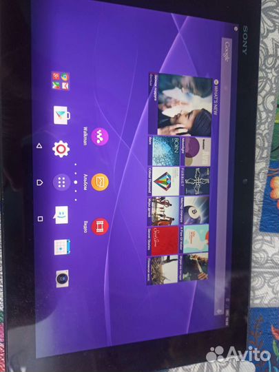 Планшет sony xperia tablet z
