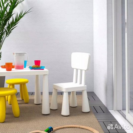 Стул детский IKEA mammut маммут