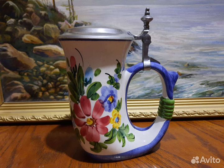 Немецкие пивные кружки с крышками