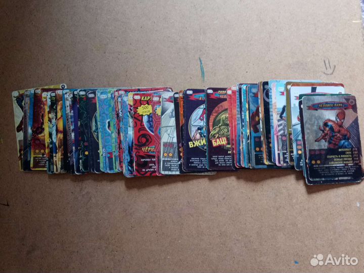 Карточки человек паук