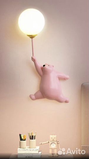 Настенный светильник бра, детский прикроватный