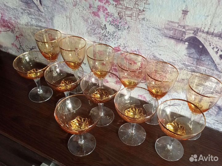 Набор фужеров богемия