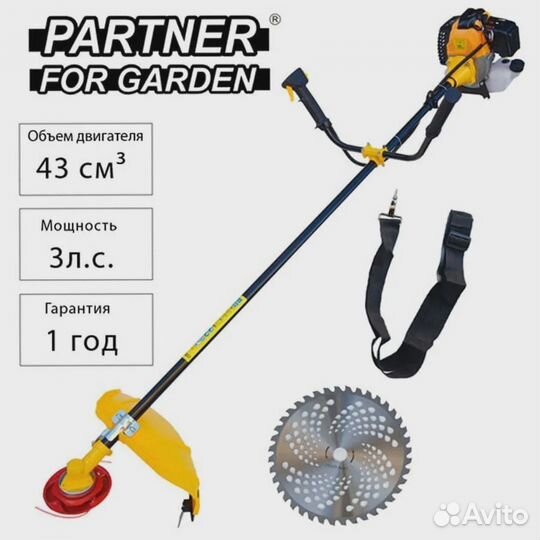 Триммер Бензиновый Partner for garden BT 430