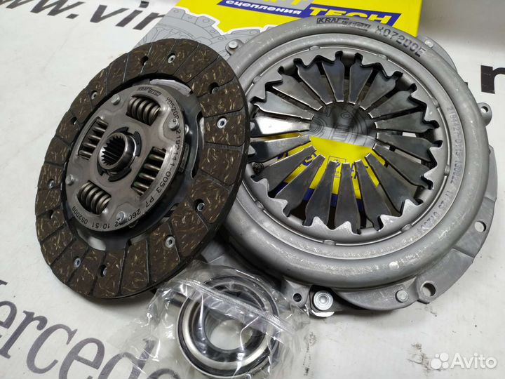 Комплект сцепления Krafttech Киа Спектра