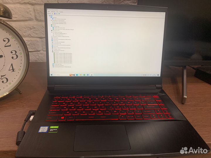 Игровой ноутбук msi gtx 1650ti