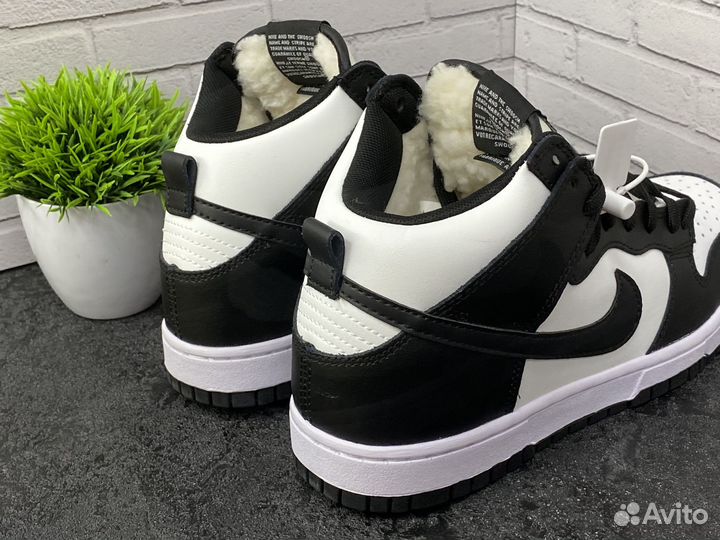 Кроссовки зимние мужские Nike Sb Dunk High