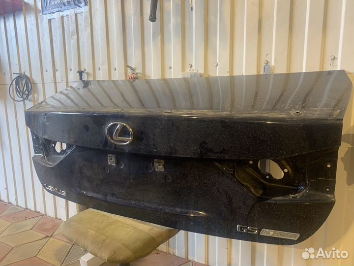 Крышка багажника lexus gs 2014