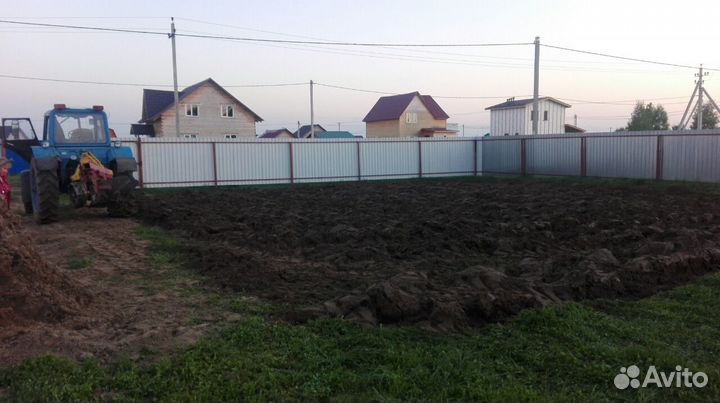Вспашка, Дисковка земли,фреза,покос травы