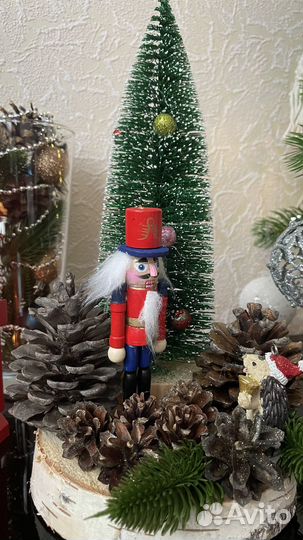 Новогодний декор на стол