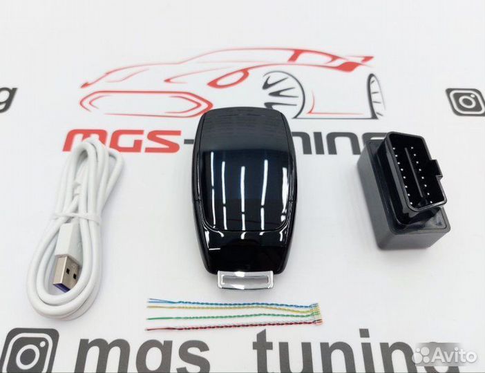 Смарт ключ Changan стиль Mercedes черный
