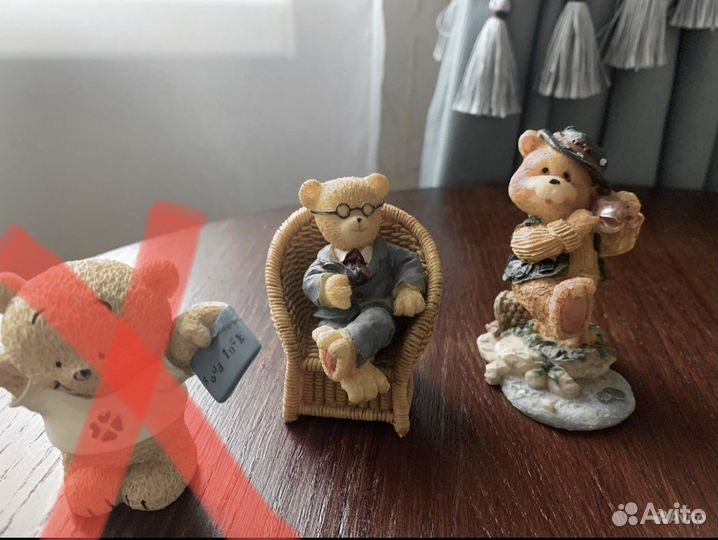 Коллекционные фигурки мишек Тедди