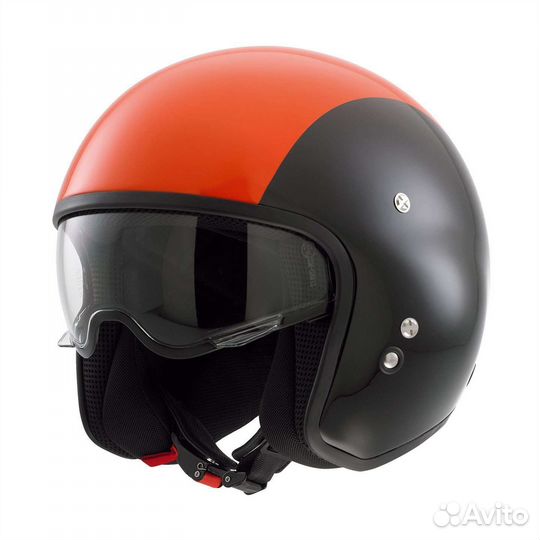 AGV Diesel Hi-jack черно-оранжевый мотошлем (размер: xs)