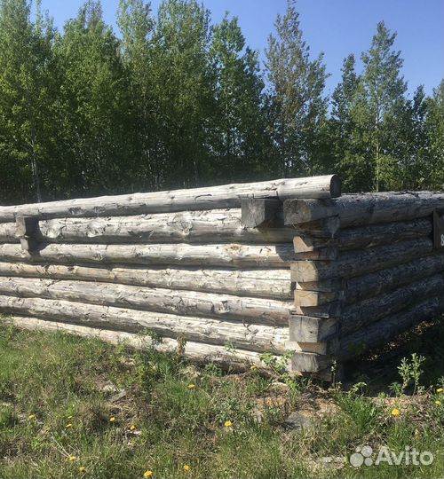 Продам сруб дома/бани, размер 8x12 метров