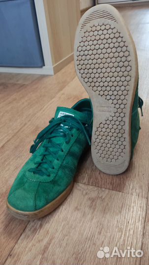 Кроссовки adidas tobacco зелёные