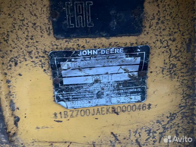 John Deere 700J-II, 2019 объявление продам