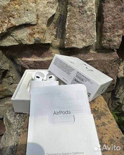 AirPods 3 Premium 1:1 (Лучшее качество + Чехол)