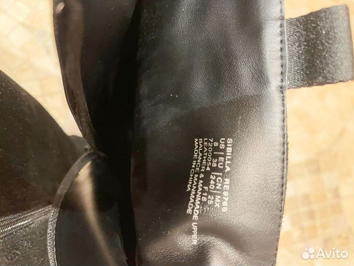 Сапоги женские осень