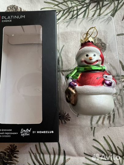 Елочные игрушки стекло