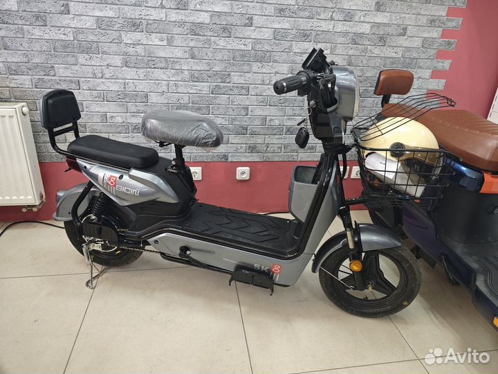 Велоскутер новый электрческий