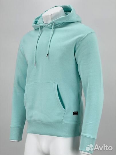 Худи мужской Голубой EU 52 XL UK 42 Jack & Jones