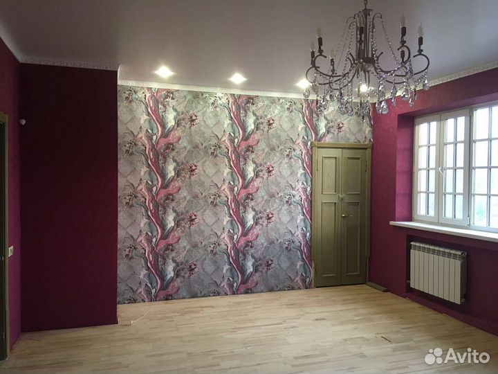 Поклейка обоев