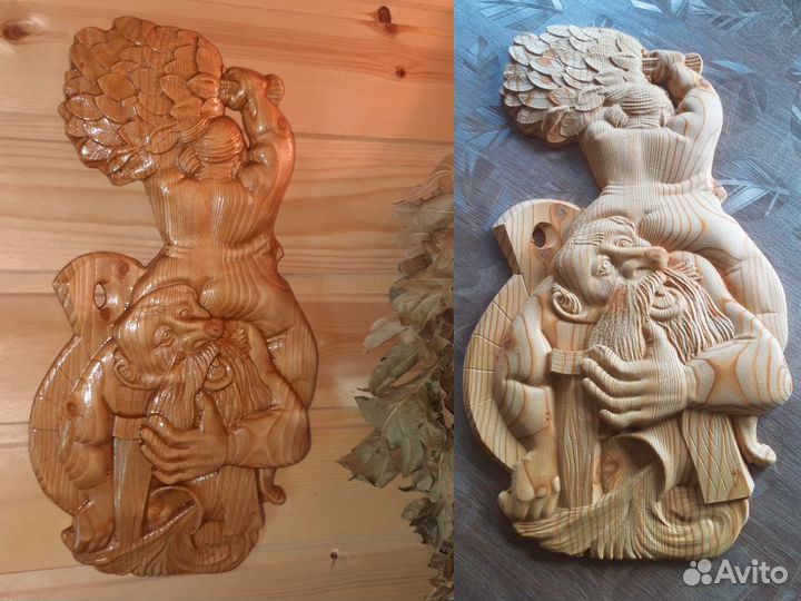 3D картины из дерева