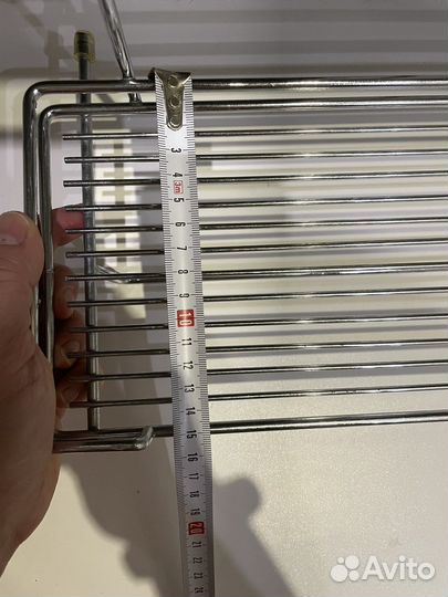 Полка на рейлинг с держателем для полотенца