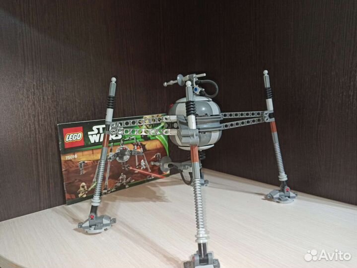 Lego Star Wars 75016 Самонаводящийся дроид-паук