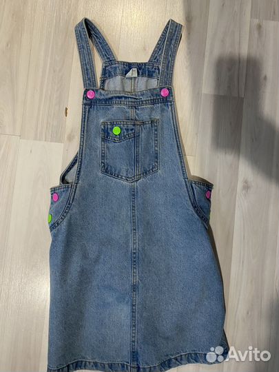 Джинсовый сарафан