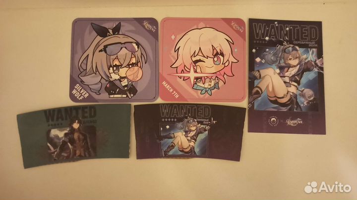 Honkai star rail мерч