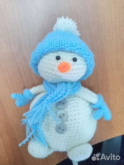 Вязаные игрушки ручной работы