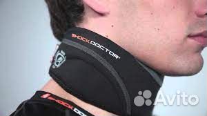 Защита хоккейная для шеи (2шт) обхват шеи 34-42см