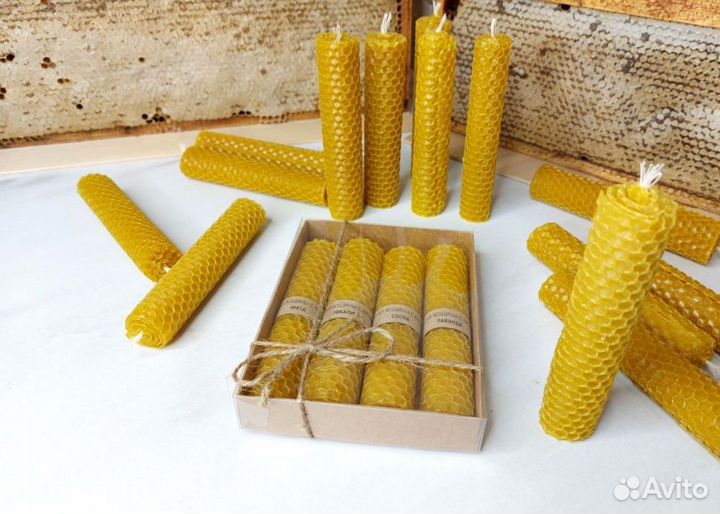 Свечи из вощины