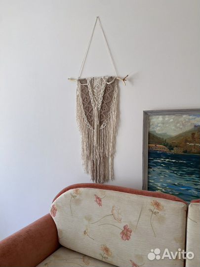 Настенное панно макраме