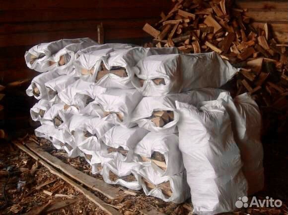 Дрова Дубовые в мешках и сетках uy93