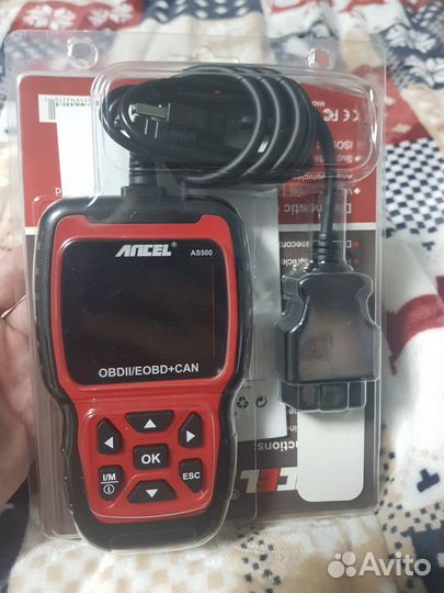 Диагностический сканер Ancel as500
