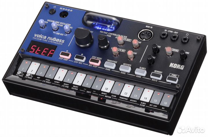 Аналоговая бас-машина Korg volca nubass