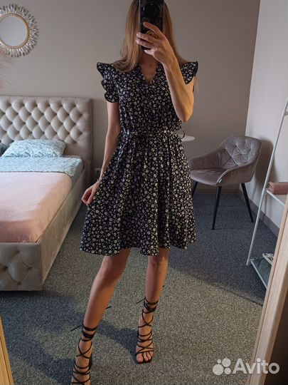 Платье Shein чёрное 42- 44