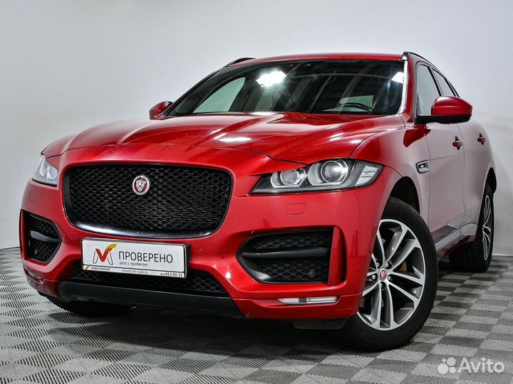 Jaguar F-Pace 3.0 AT, 2016, 115 536 км