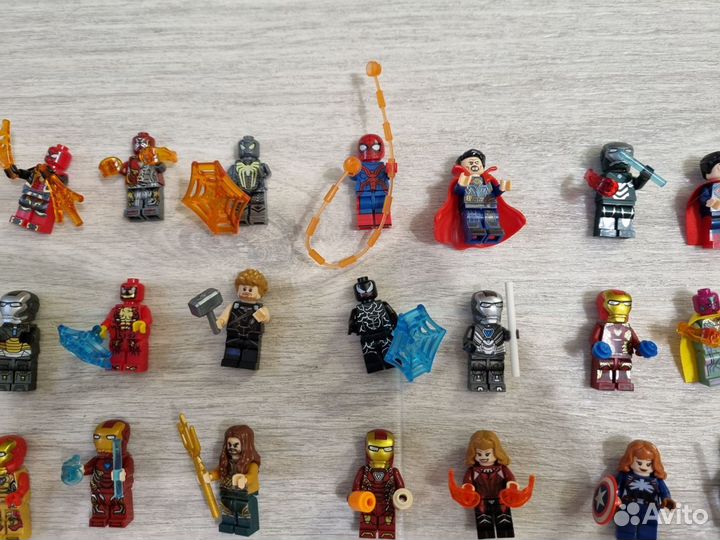 Минифигурки lego marvel